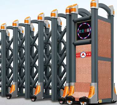 防止碰撞的電動(dòng)伸縮門介紹