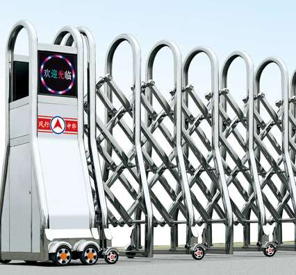 柵欄式旋轉(zhuǎn)電動(dòng)伸縮門(mén)有什么不同