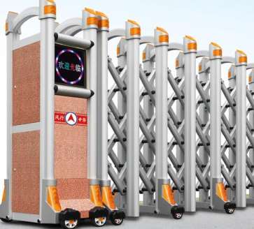 電動伸縮門的結(jié)構(gòu)組件分析